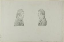 Portraits of King Louis Philippe & Antoine Philippe d'Orleans, duc de Montpensier, 1805. Creator: Antoine Philippe d'Orléans