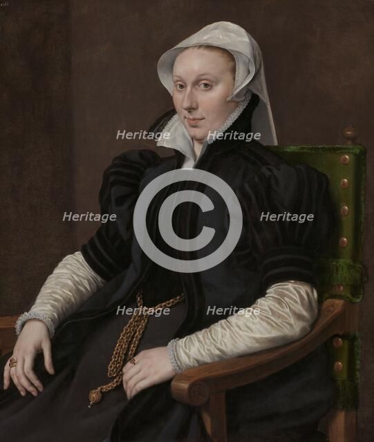 Portraits of Sir Thomas Gresham and Anne Fernely, c.1560-c.1565. Creator: Antonis Mor.