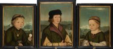 Portraits of the Thenn Children, 1516. Creator: Wolf Huber