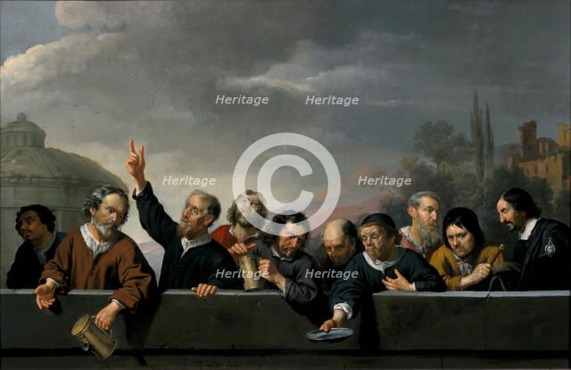 Portraits of the Inhabitants at Sint-Jobsgasthuis in Utrecht, 1630-1635. Artist: Bijlert (Bylert), Jan, van (1598-1671)