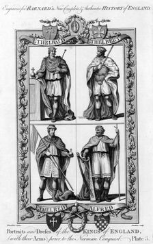 Portraits and Dresses of the Kings of England... c1783.Artist: Hawkins