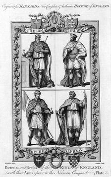 Portraits and Dresses of the Kings of England... c1783.Artist: Hawkins