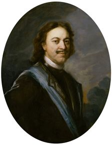 Porträt des Peter the Great (1672-1725), 1724. Creator: Andrey Matveyev