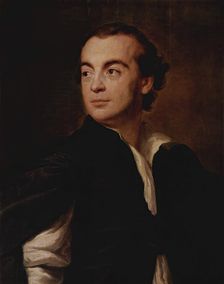 Porträt of Johann Joachim Winckelmann, 1774. Creator: Anton Raphael Mengs