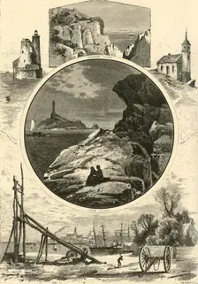Portsmouth and Isles of Shoals 1874. Creator: John Douglas Woodward