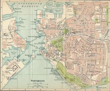 Portsmouth c20th Century. Artist: John Bartholomew