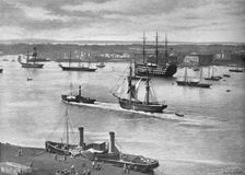 Portsmouth Harbour c1896. Artist: Alfred John West