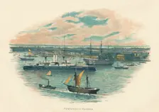 Portsmouth Harbour c1890