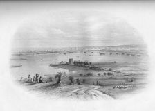 Portsmouth Harbour & Spithead 1859. Artist: Edward Paxman Brandard