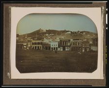 Portsmouth Square, San Francisco, California, January 1851. Creator: Sterling C. McIntyre