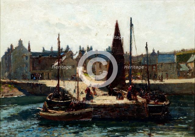 Portsoy, Scotland, (c1900s). Creator: Robert Weir Allan.