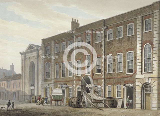 Portugal Street, Westminster, London, 1811. Artist: George Shepherd