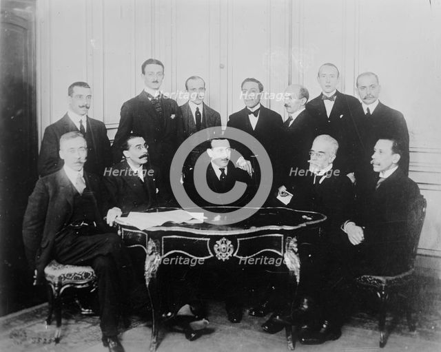 Portuguese Peace Com'n, 11 Jan 1919. Creator: Bain News Service.