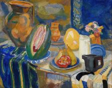 Portuguese still life, 1915. Creator: Delaunay, Robert (1885-1941)