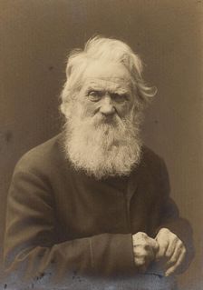 Posed portrait of an old man, Landskrona, Sweden, 1910