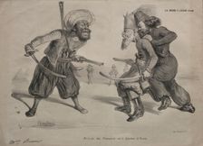 Positions of Power on the Question of the Orient, 1839. Creator: Benjamin (Benjamin Roubaud) (French, 1811-1847); Aubert & Cie