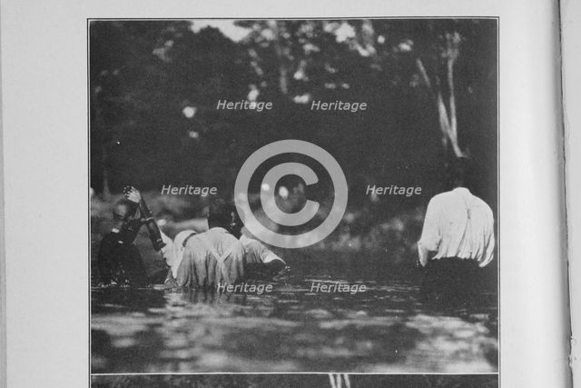 Possession by the spirit; [A Mississippi baptismal service], 1926. Creator: Unknown.