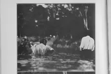 Possession by the spirit; [A Mississippi baptismal service], 1926. Creator: Unknown