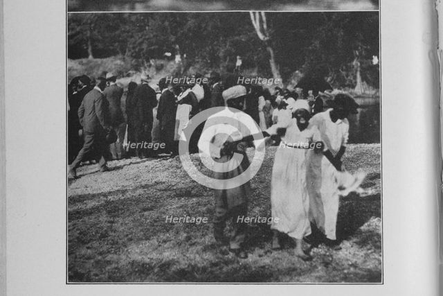 Possession by the spirit; [A Mississippi baptismal service], 1926. Creator: Unknown.