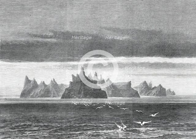 Possession Island...Southern Indian Ocean, where the Strathmore was wrecked...1876. Creator: Unknown.