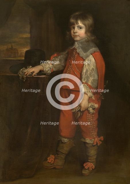 Possible portrait of Charles II, when Prince of Wales, mid-17th century. Creator: Adriaen Hanneman.