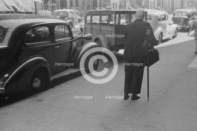Possibly: 62nd Street between 1st and 3rd Avenues, New York, 1938. Creator: Walker Evans.