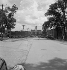 Possibly: Courthouse, Pittsboro, North Carolina, 1939. Creator: Dorothea Lange