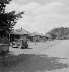 Possibly: Company houses of closed mill..., Malone, Grays Harbor County, Western Washington, 1939. Creator: Dorothea Lange