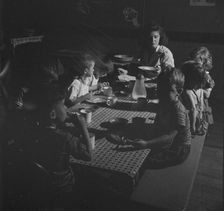 Possibly: A child care center, opened September 15, 1942..., New Britain, Connecticut, 1943. Creator: Gordon Parks
