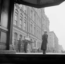 Possibly: A Harlem scene, New York, 1943. NEEDS flipping Creator: Gordon Parks