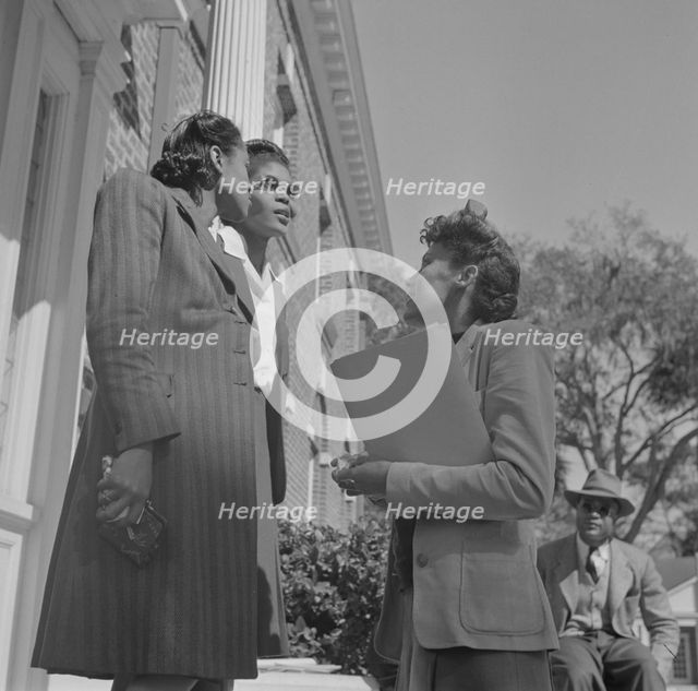 Possibly: Bethune-Cookman College, Daytona Beach, Florida, 1943. Creator: Gordon Parks.