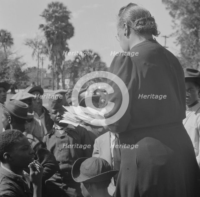 Possibly: Bethune-Cookman College, Daytona Beach, Florida, 1943. Creator: Gordon Parks.