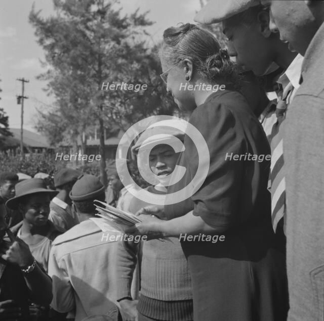 Possibly: Bethune-Cookman College, Daytona Beach, Florida, 1943. Creator: Gordon Parks.
