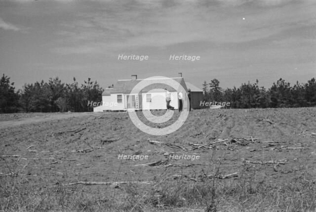 Possibly: Briar Patch Project, Carpenter at work, Eatonton, Georgia, 1936. Creator: Walker Evans.