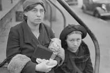 Possibly: Bystanders, Bethlehem, Pennsylvania, 1936. Creator: Walker Evans