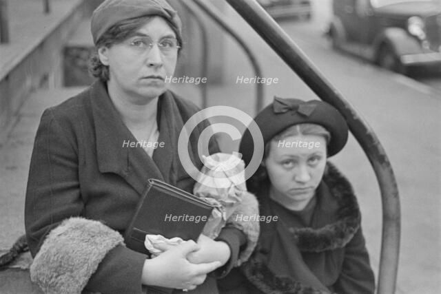 Possibly: Bystanders, Bethlehem, Pennsylvania, 1936. Creator: Walker Evans.