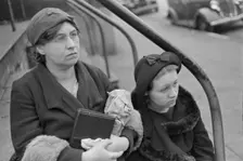 Possibly: Bystanders, Bethlehem, Pennsylvania, 1936. Creator: Walker Evans