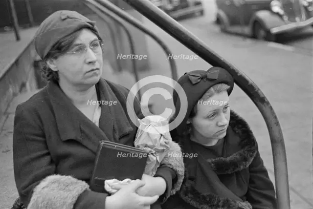 Possibly: Bystanders, Bethlehem, Pennsylvania, 1936. Creator: Walker Evans.