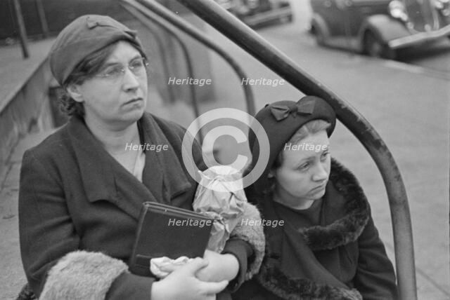 Possibly: Bystanders, Bethlehem, Pennsylvania, 1936. Creator: Walker Evans.