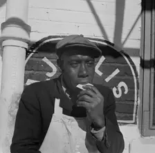 Possibly: Dock worker, Washington, D.C., 1942. Creator: Gordon Parks