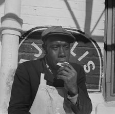 Possibly: Dock worker, Washington, D.C., 1942. Creator: Gordon Parks