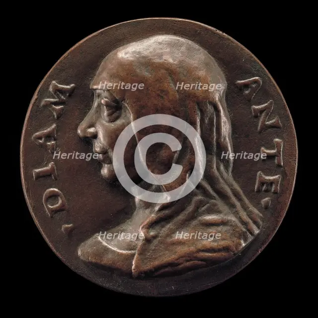 Possibly Diamante de' Medici, Wife of Giovanni Capponi [obverse], second half 15th century. Creator: Niccolo Fiorentino.