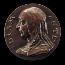 Possibly Diamante de Medici, Wife of Giovanni Capponi [obverse], second half 15th century. Creator: Niccolo Fiorentino