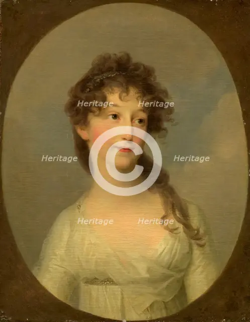 Possibly Franciska Krasinska, Duchess of Courland, c. 1790. Creator: Angelica Kauffman.