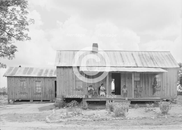 Possibly: House of Negro tenant family, Pittsboro, North Carolina, 1939. Creator: Dorothea Lange.