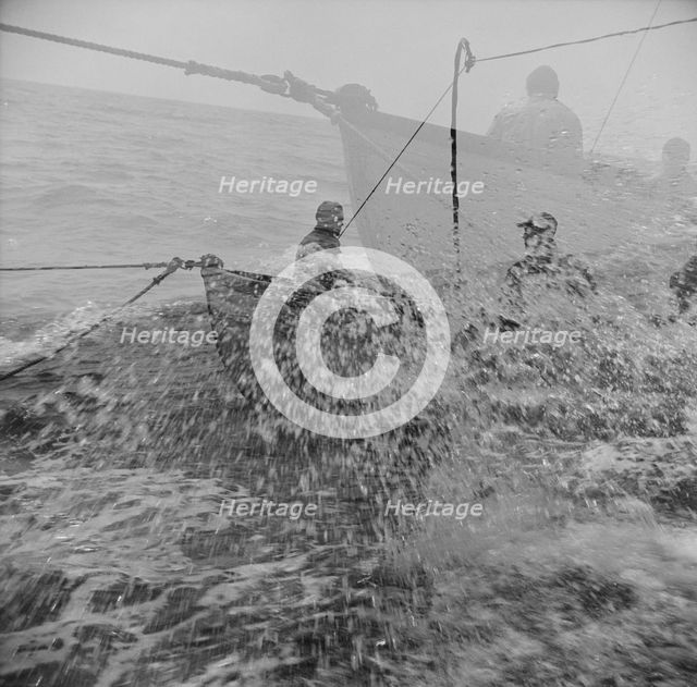 Possibly: On board the fishing boat Alden, out of Gloucester, Massachusetts, 1943. Creator: Gordon Parks.