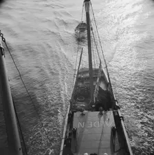 Possibly: On board the fishing boat Alden out of Gloucester, Massachusetts, 1943. Creator: Gordon Parks