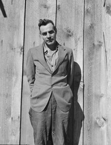 Possibly: One of the thirty-six members, Ola self-help sawmill co-op, Gem County, Idaho, 1939. Creator: Dorothea Lange