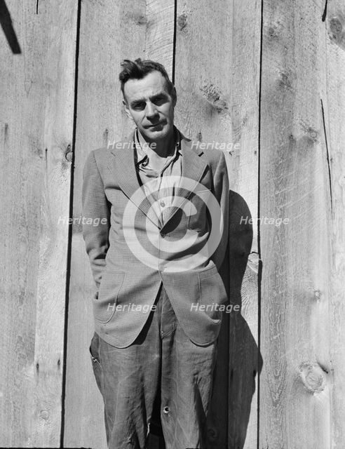 Possibly: One of the thirty-six members, Ola self-help sawmill co-op, Gem County, Idaho, 1939. Creator: Dorothea Lange.