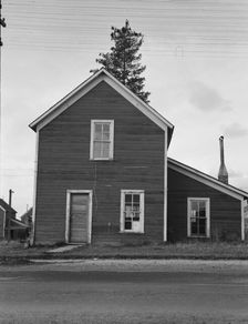 Possibly: Many of those dependent on the mill have turned..., Sandpoint, Bonner County, Idaho, 1939. Creator: Dorothea Lange